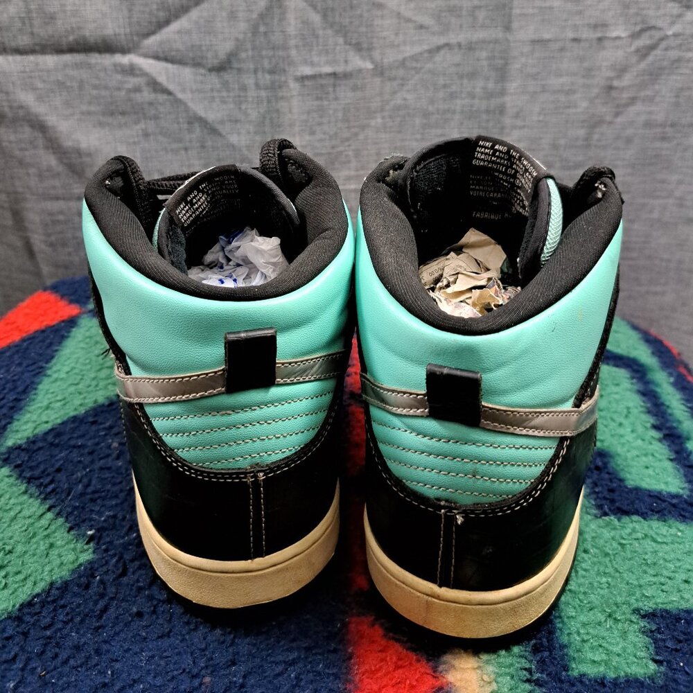 %Size 12 - Nike SB Dunk High Premium x Diamond Supply Co. Tiffany Men / A 14 - Picture 4 of 16